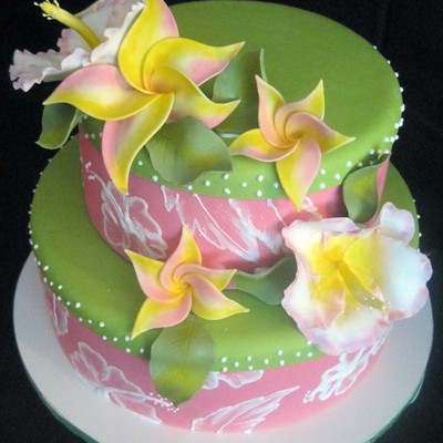 Luau Cake