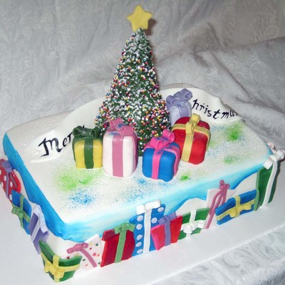 Christmas Sheet Cake