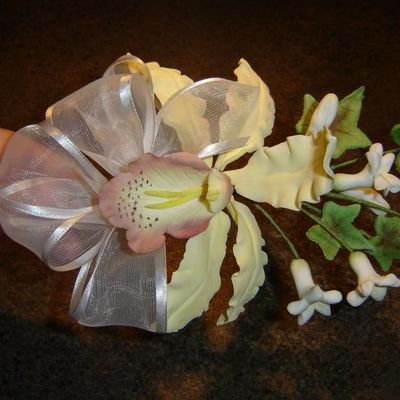 My First Gumpaste Flowers
