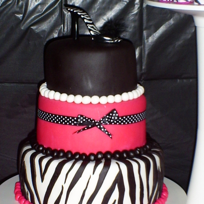 Zebra Cake