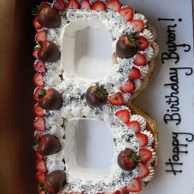 Letter B Strawberry Shortcake