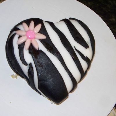 Mini Zebra Cake