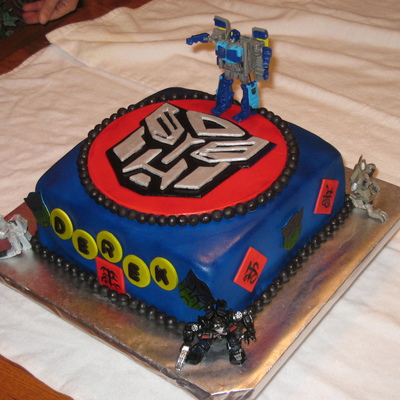 Transformer Cake