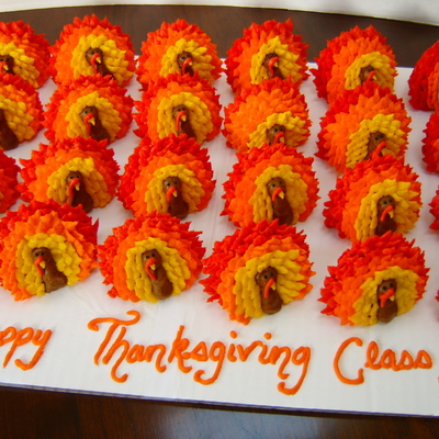 Turkey Cupcakes
