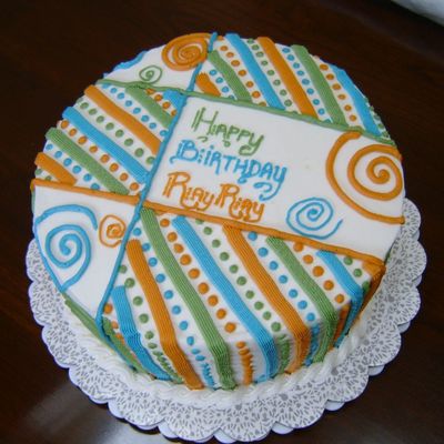 Whimsical Birthday Cake