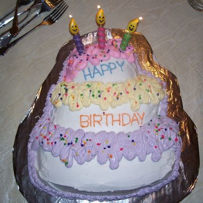 Topsy Turvy Cake (Wilton Pan)