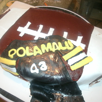 Football With Polamaula Jersey