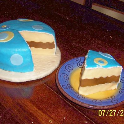 Sliced Cake