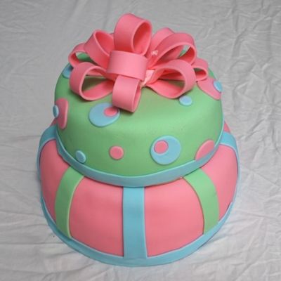 Tiered Dots & Stripes