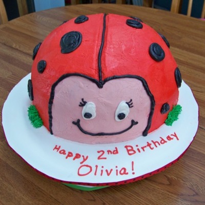 Ladybug Cake