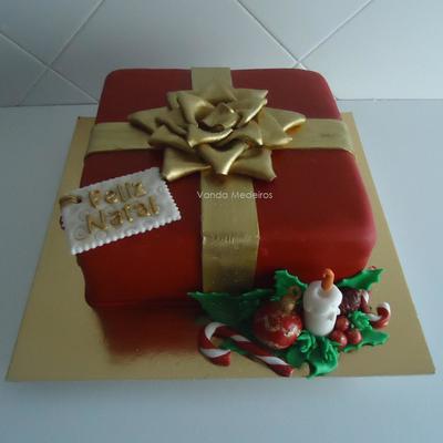 Gift Box Cake