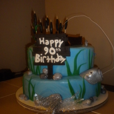 Fishing 90Th Birthday