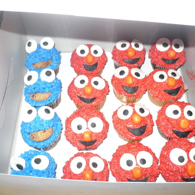 Elmo And Cookie Monster