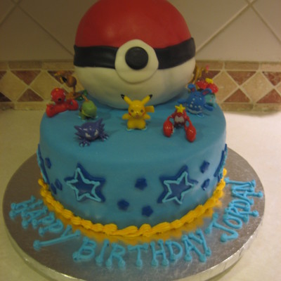Pokemon Cake