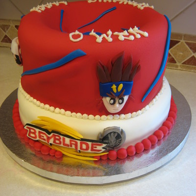 Beyblade Cake