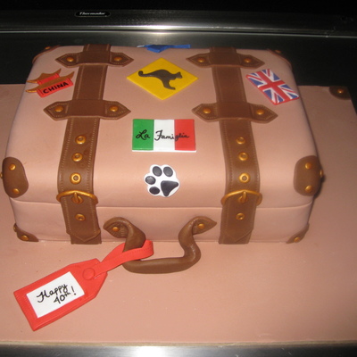 Suitcase For 40Th Anniversary