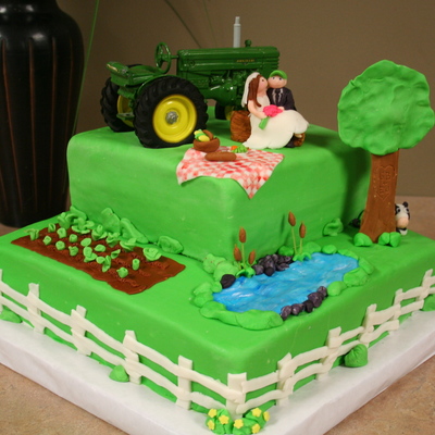 Farm Themed Groom's Cake