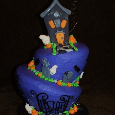 Spooktacular Halloween Cake