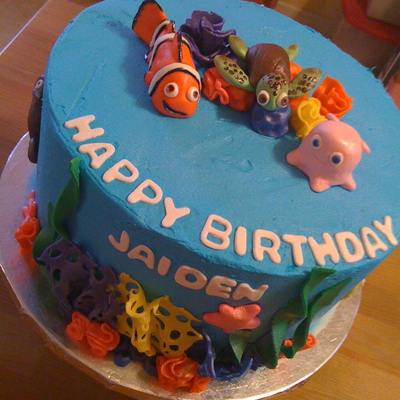 Nemo Birthday Cake