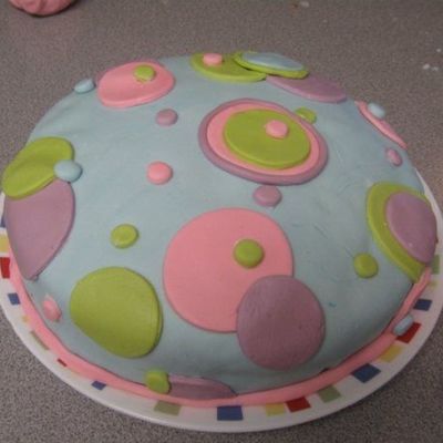My Very First Fondant Cake