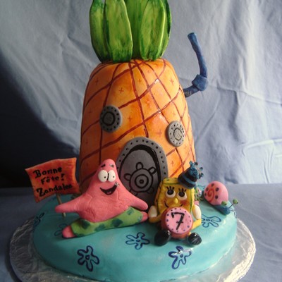 Sponge Bob Birthday Cake