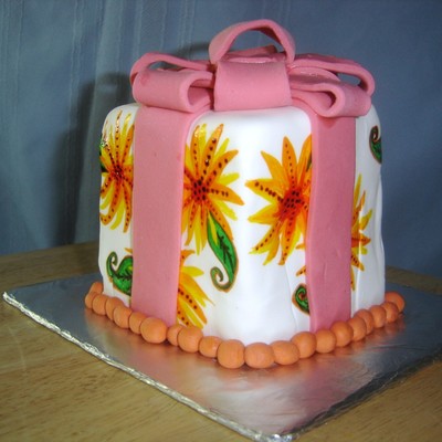 Mother's Day Flower Cake