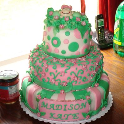 Pea In A Pod Baby Shower Cake