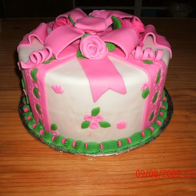 Wilton Cake Class 3- 1 St Cake