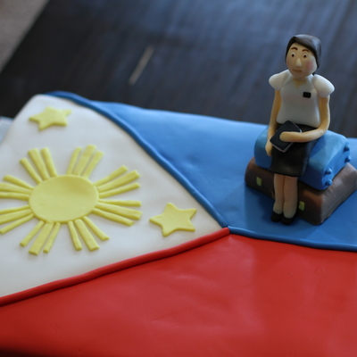 Mission Farewell Cake