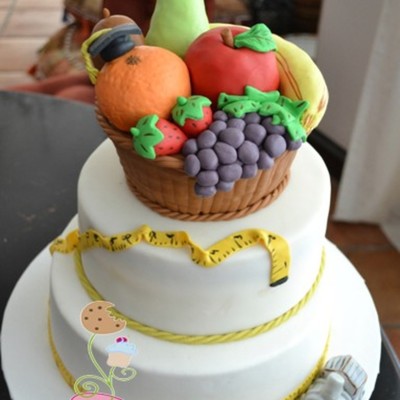 Nutritionist's Birthday Cake