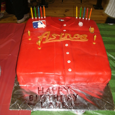 Houston Atros Cake