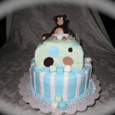 Monkey Themed Baby Shower
