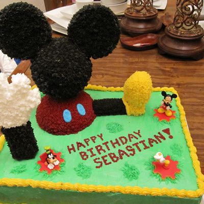 Mickey Mouse Clubhouse Birthday Cake