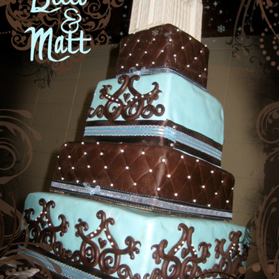 Matt & Becci's Wedding Cake