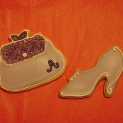 Purse And High Heel Cookies