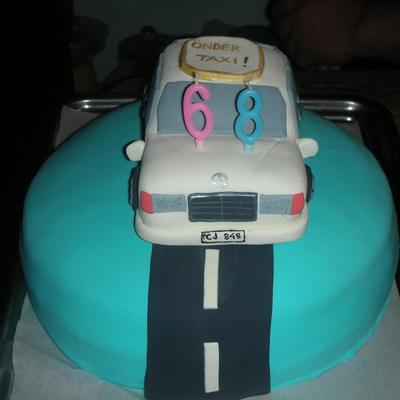 Birthday Car Cake
