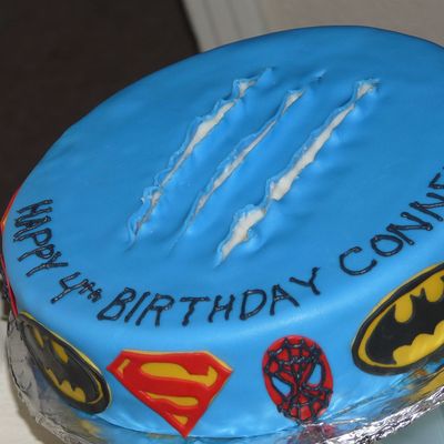 Superhero Cake