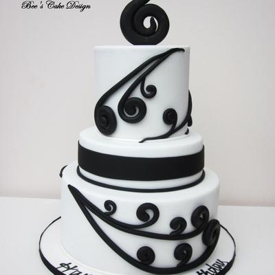 Maori Birthday Cake.