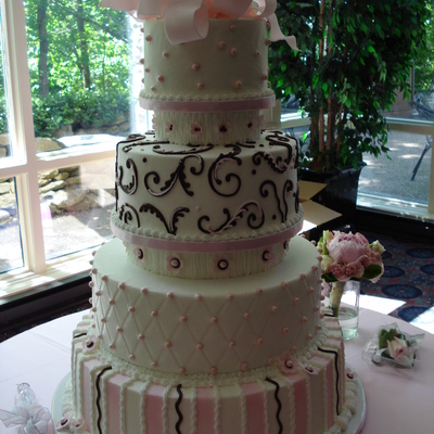 Pink And Brown Wedding