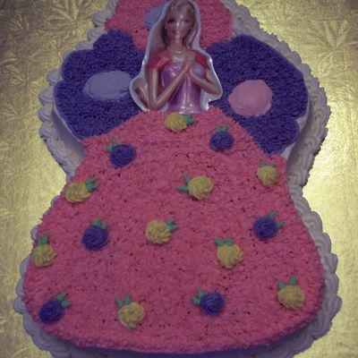 Barbie Cake From Wilton Pan
