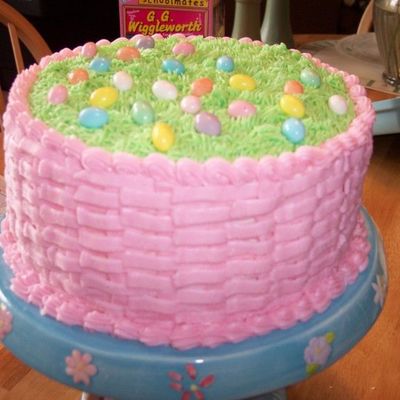 Easter Basket Cake