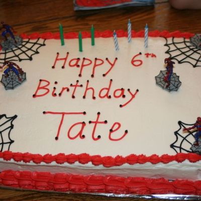Spiderman Cake