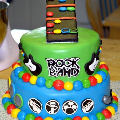 Rock Band Cake