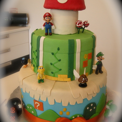 Mario Cake