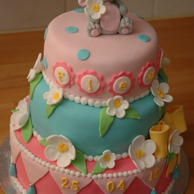 Cake With A Rabbit On Top