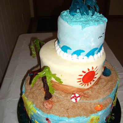 Jolly Rancher Under The Sea Cake