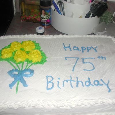 A Friends Dad Turned 75