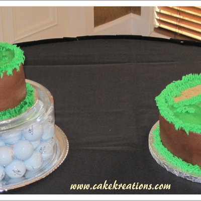 Grooms Cake For A Golfer