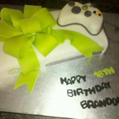 X-Box Birthday Cake
