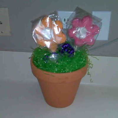 Flower Pot Cookies